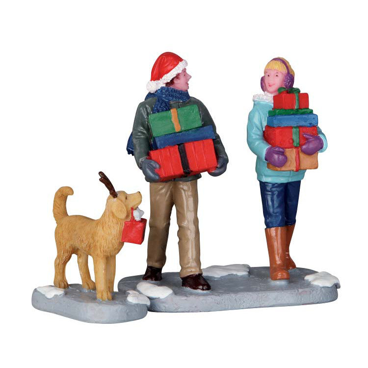 LEMAX Christmas Party, set of 2 #62445